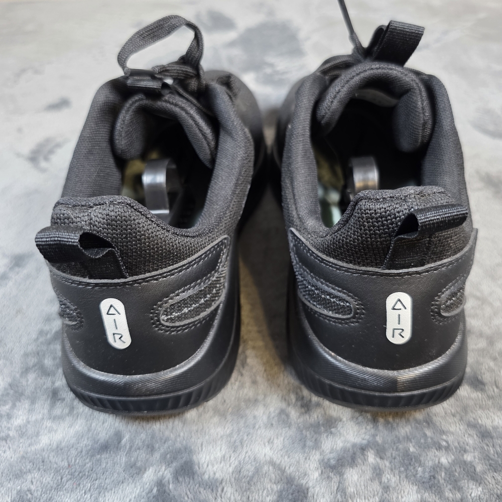 AOV Women's size 9.5 Air Walk Arch Support Black Sneakers - Picture 4 of 11